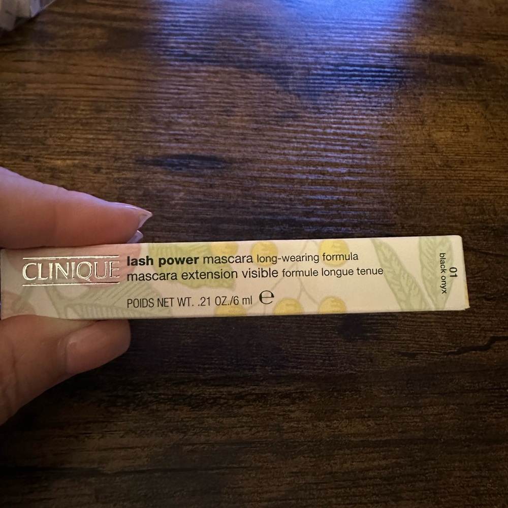 Clinique Lash Powe Mascara 01 Black Onyx, NIB